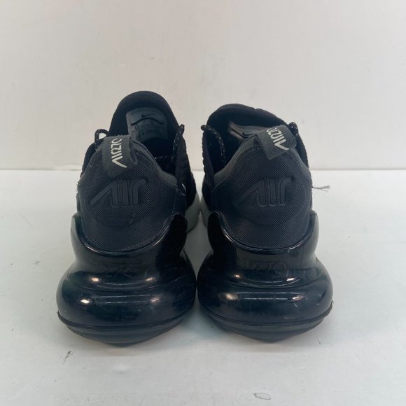 Nike Air Max 270 SE Summit Black Lace Up Athletic Running Shoes - Picture 4 of 10